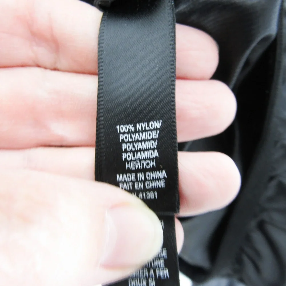 RLX Ralph Lauren Mens XXL Black Nylon Full Zip Windbreaker Jacket RLX67/10